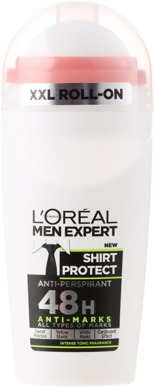 Antyperspirant w kulce dla mężczyzn - L'Oreal Paris Men Expert Shirt Protect Anti-Perspirant