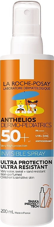 Niewidoczny spray dla dzieci SPF 50+ - La Roche-Posay Anthelios Dermo-pediatrics SPF 50+