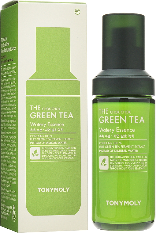 Odżywcza esencja do twarzy - Tony Moly The Chok Chok Green Tea Watery Essence — Zdjęcie N2