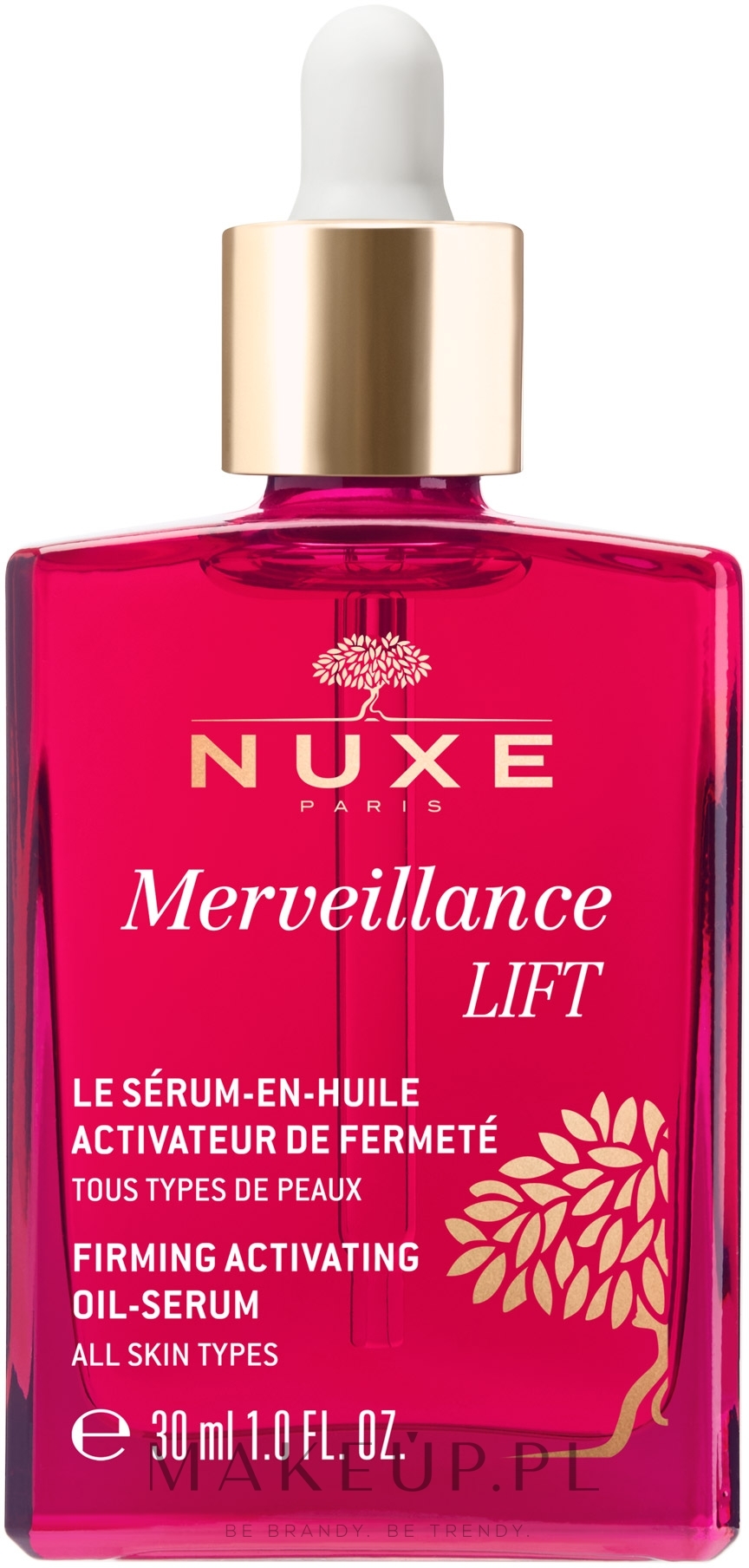 Olejowe serum liftingujące do twarzy - Nuxe Merveillance LIFT Firming Activating Oil-Serum — Zdjęcie 30 ml