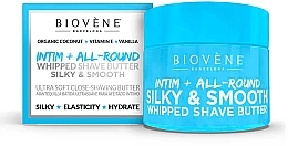Wygładzający olejek do golenia - Biovene Intima + All-Round Silky & Smooth Whipped Shave Butter — Zdjęcie N1