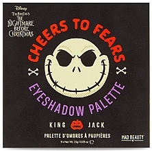 Kup Paleta cieni do powiek - Mad Beauty Disney Nightmare Before Christmas Jack Cheers To Fears Eyeshadow Palette