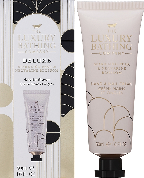 Krem do rąk i paznokci - Grace Cole The Luxury Bathing Company Deluxe Sparkling Pear & Nectarine Blossom Hand & Nail Cream — Zdjęcie N2