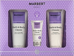 Marbert Bath & Body Classic - Zestaw (sh/gel/200ml + h/cr/50ml + b/lot/200ml) — Zdjęcie N1