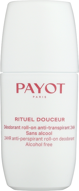 Dezodorant w kulce - Payot Rituel Douceur 24h Anti-Perspirant Roll-On Alcohol Free