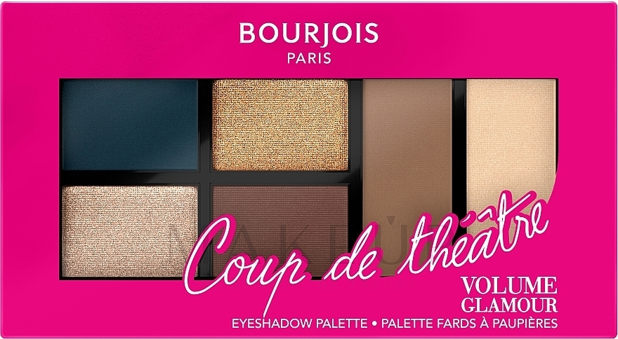 Paleta cieni do powiek - Bourjois Volume Glamour Eyeshadow Palette — Zdjęcie N2