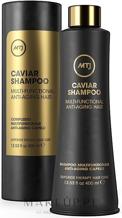 Wielofunkcyjny szampon do włosów - MTJ Cosmetics Superior Therapy Caviar Shampoo — Zdjęcie 400 ml