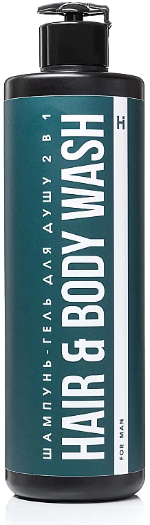 Szampon i żel pod prysznic 2w1 z ekstraktem z drzewa herbacianego - Hillary Hair & Body Wash For Man — Zdjęcie N2