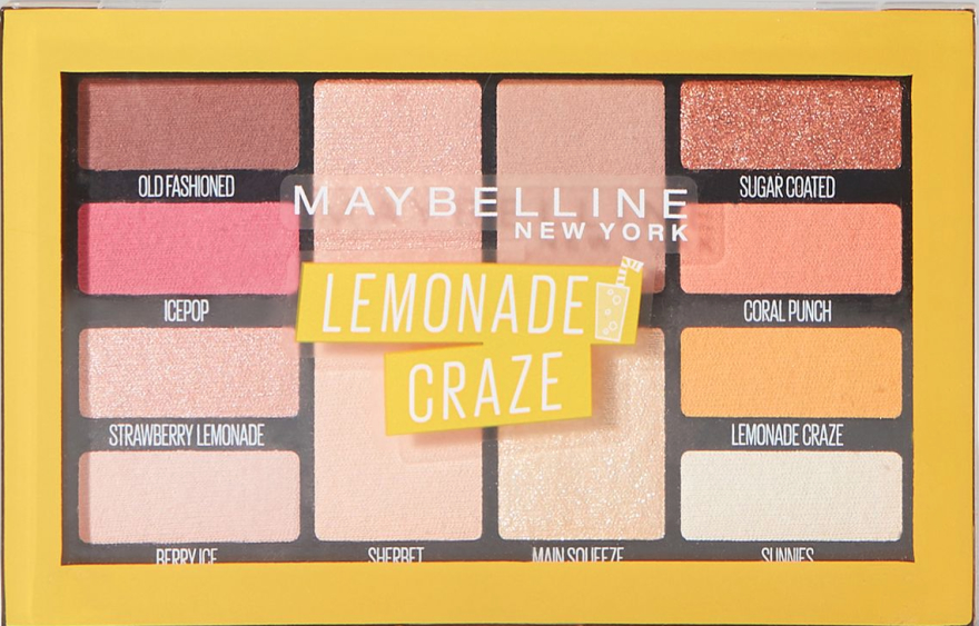 Paleta do makijażu - Maybelline New York Lemonade Craze Palette — Zdjęcie N1
