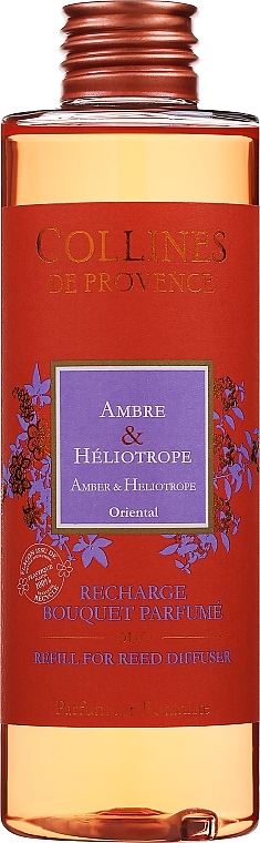 Wkład do dyfuzora zapachowego Bursztyn i heliotrop - Collines de Provence Bouquet Aromatique Amber & Heliotrop (wymienny wkład)  — Zdjęcie N3