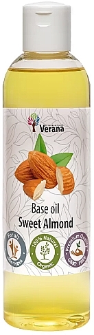 Olej bazowy Sweet Almond - Verana Base Oil — Zdjęcie N1