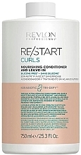 Odżywka bez spłukiwania do włosów kręconych - Revlon Professional ReStart Curls Nourishing Conditioner And Leav-In — Zdjęcie N2