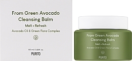 Hydrofilowy balsam do mycia twarzy - Purito Seoul From Green Avocado Cleansing Balm — Zdjęcie N2