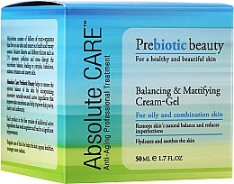 Kup Krem-żel równoważąco-matujący - Absolute Care Prebiotic Beauty Balancing&Mattifying Cream-Gel