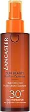 Kup Wodoodporny olejek do opalania SPF 30 - Lancaster Sun Beauty Satin Sheen Oil