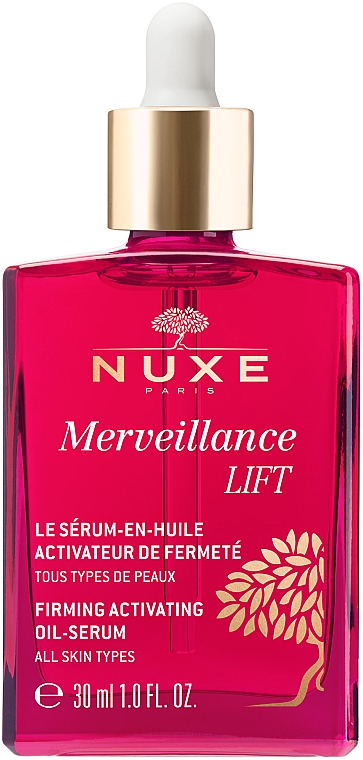 Olejowe serum liftingujące do twarzy - Nuxe Merveillance LIFT Firming Activating Oil-Serum — Zdjęcie N1