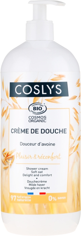 Delikatny krem pod prysznic z owsem - Coslys Soft Oat Shower Cream — Zdjęcie N1