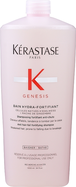 Szampon do włosów z tendencją do wypadania - Kerastase Genesis Bain Hydra-Fortifiant Shampoo — Zdjęcie N4