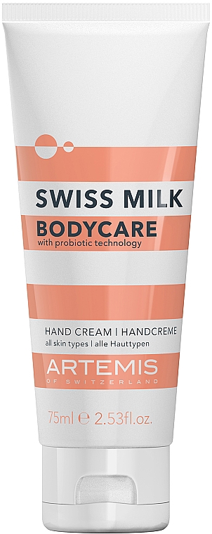 Krem do rąk - Artemis Swiss Milk Hand Cream 3in1 — Zdjęcie N1