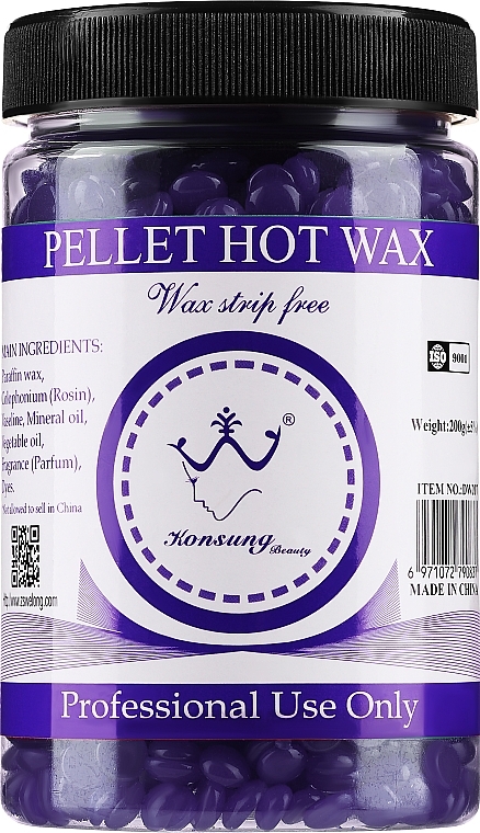 Wosk do depilacji w granulkach Lawenda - Konsung Beauty Lavender Hot Wax — Zdjęcie N1