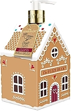 Kup Mydło w płynie do rąk - Baylis & Harding The Fuzzy Duck Winter Wonderland Festive Hand Wash & Ceramic Gingerbread House Gift Set