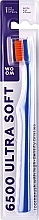 Kup Szczoteczka do zębów, miękka, niebieska - Woom 6500 Ultra Soft Toothbrush