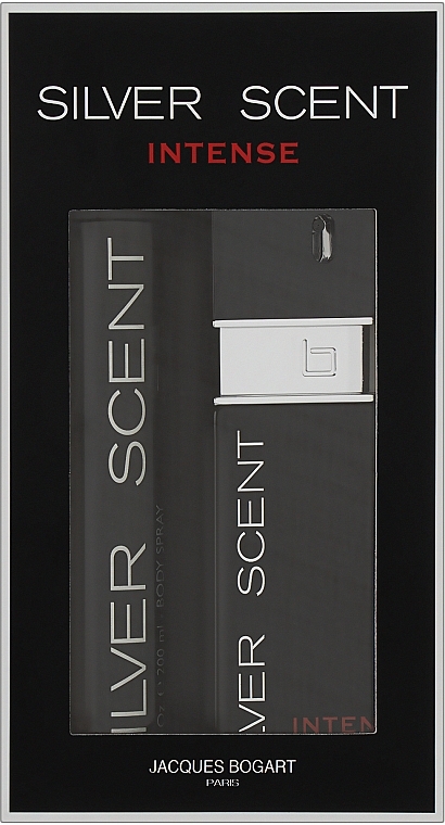 Bogart Silver Scent Intense - Zestaw (edt/100ml + deo/200ml) — Zdjęcie N1