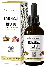 Odbudowujące serum do włosów - Alma Secret Botanical Rescue Hair & Scalp Serum — Zdjęcie N1
