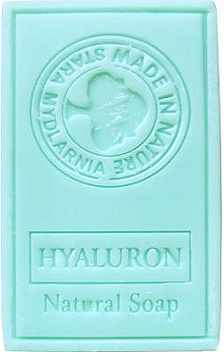 Naturalne mydło w kostce Kwas hialuronowy - Stara Mydlarnia Body Mania Hyaluron Natural Soap — фото N1