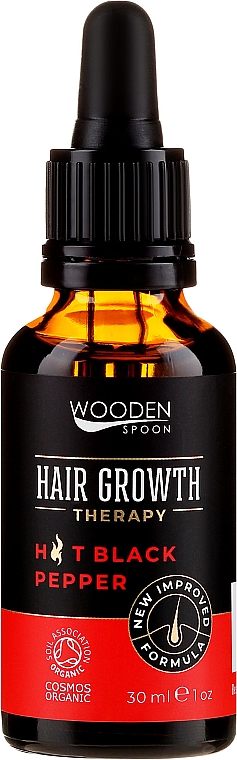 Serum na porost włosów Olej z nasion chili - Wooden Spoon Hair Growth Serum — фото N2