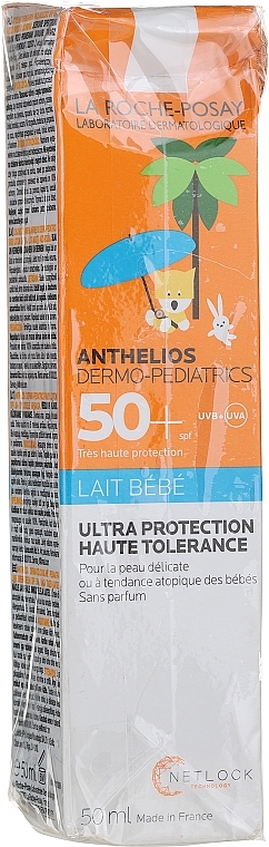 PRZECENA! Mleczko dla dzieci SPF 50+ - La Roche-Posay Anthelios Dermo-Kids Pediatrics SPF 50+ * — Zdjęcie N1