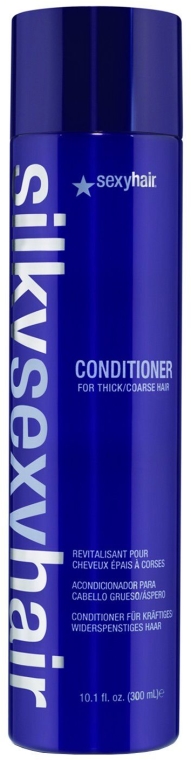 Odżywka do twardych włosów - SexyHair SilkySexyHair Conditioner For Thick/Coarse Hair