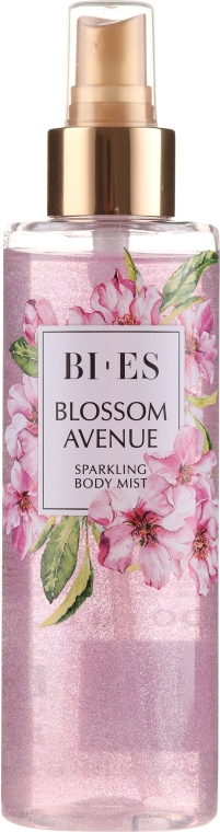 Perfumowana mgiełka rozświetlająca do ciała - Bi-Es Blossom Avenue — Zdjęcie N1