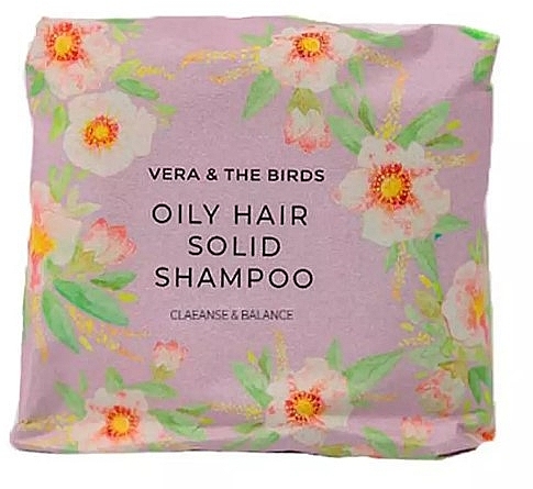 Oczyszczający szampon w kostce do włosów przetłuszczających się - Vera & The Birds Oily Hair Solid Shampoo  — Zdjęcie N1