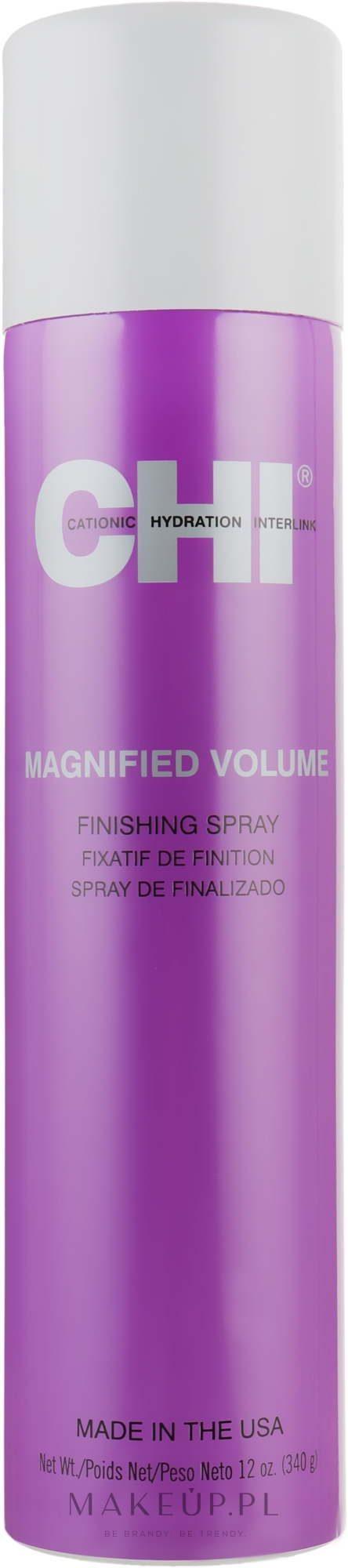 Lakier zwiększający objętość włosów - CHI Magnified Volume Finishing Spray — Zdjęcie 340 g