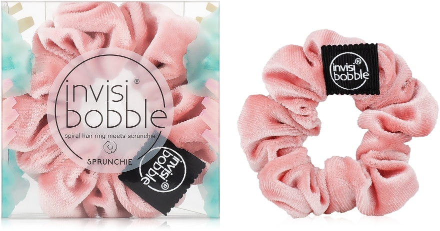 Gumka do włosów, różowa - Invisibobble Sprunchie Prima Ballerina