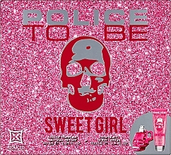 Kup Police To Be Sweet Girl - Zestaw (edp 40 ml + body/lot 100 ml)