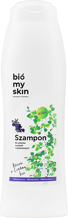 Szampon do włosów suchych i zniszczonych Brzoza i czarny bez - Bio My Skin — Zdjęcie N1