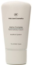 Krem do rąk i ciała - Holy Land Cosmetics Alpha Complex Hand & Body Cream — Zdjęcie N1