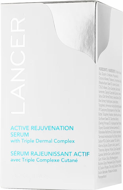 Odmładzające serum do twarzy - Lancer Active Rejuvenation Serum with Triple Dermal Complex — Zdjęcie N3