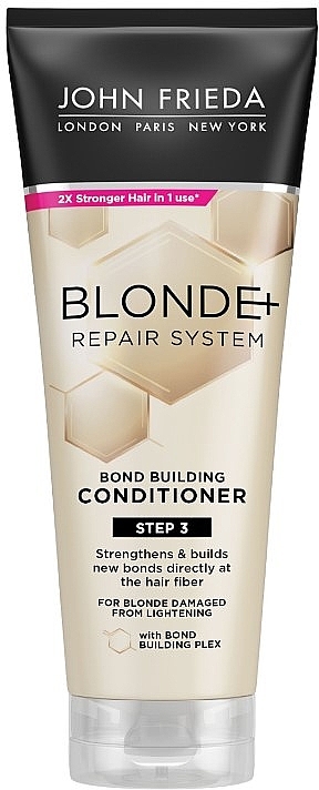 Odżywka rewitalizująca - John Frieda Blonde+ Repair System Bond Building Conditioner — Zdjęcie N1