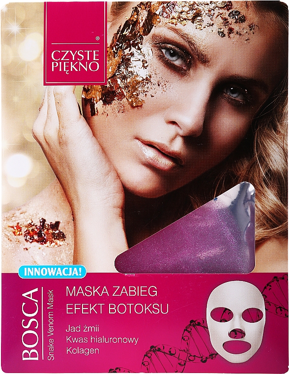 Maska w płachcie do twarzy Efekt botoksu - Czyste Piekno Bosca Botox Effect Mask — Zdjęcie N1