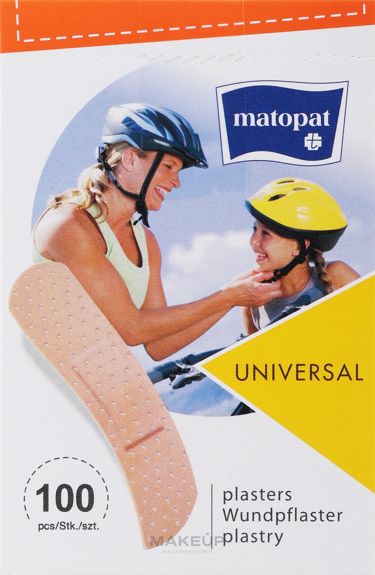 Plaster medyczny Matopat Universal, 19 x 76 mm - Matopat — Zdjęcie 100 szt.