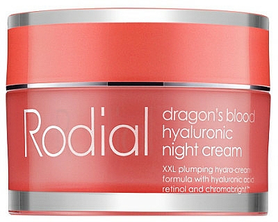 Krem do twarzy na noc z kwasem hialuronowym - Rodial Dragon's Blood Hyaluronic Night Cream — Zdjęcie N1