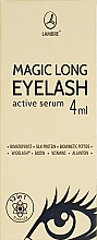 Wzmacniające serum do rzęs - Lambre Magic Long Eyelash Active Serum — Zdjęcie N2