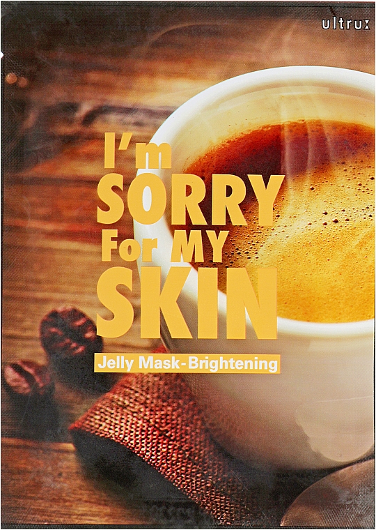 Maseczka do twarzy w płachcie - Ultru I'm Sorry For My Skin Jelly Mask Brightening — Zdjęcie N1