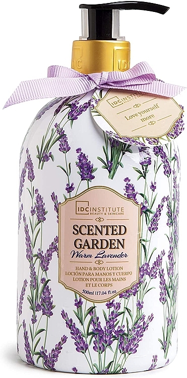 Balsam do rąk i ciała Ciepła lawenda - IDC Institute Scented Garden Hand & Body Lotion Warm Lavender — Zdjęcie N1