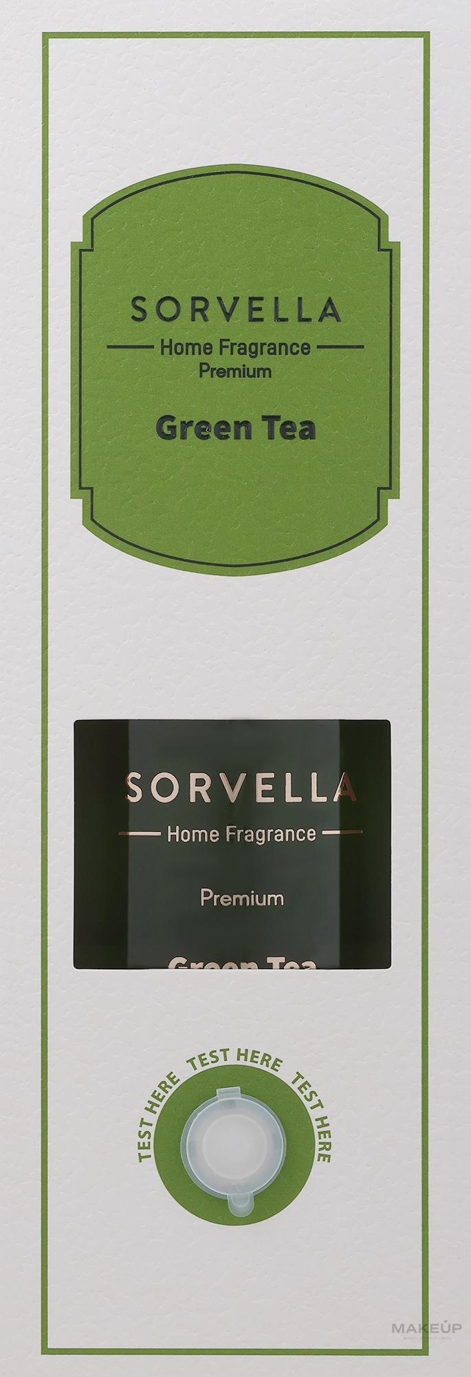 Dyfuzor zapachowy z patyczkami Zielona herbata - Sorvella Perfume Home Fragrance Green Tea — Zdjęcie 120 ml