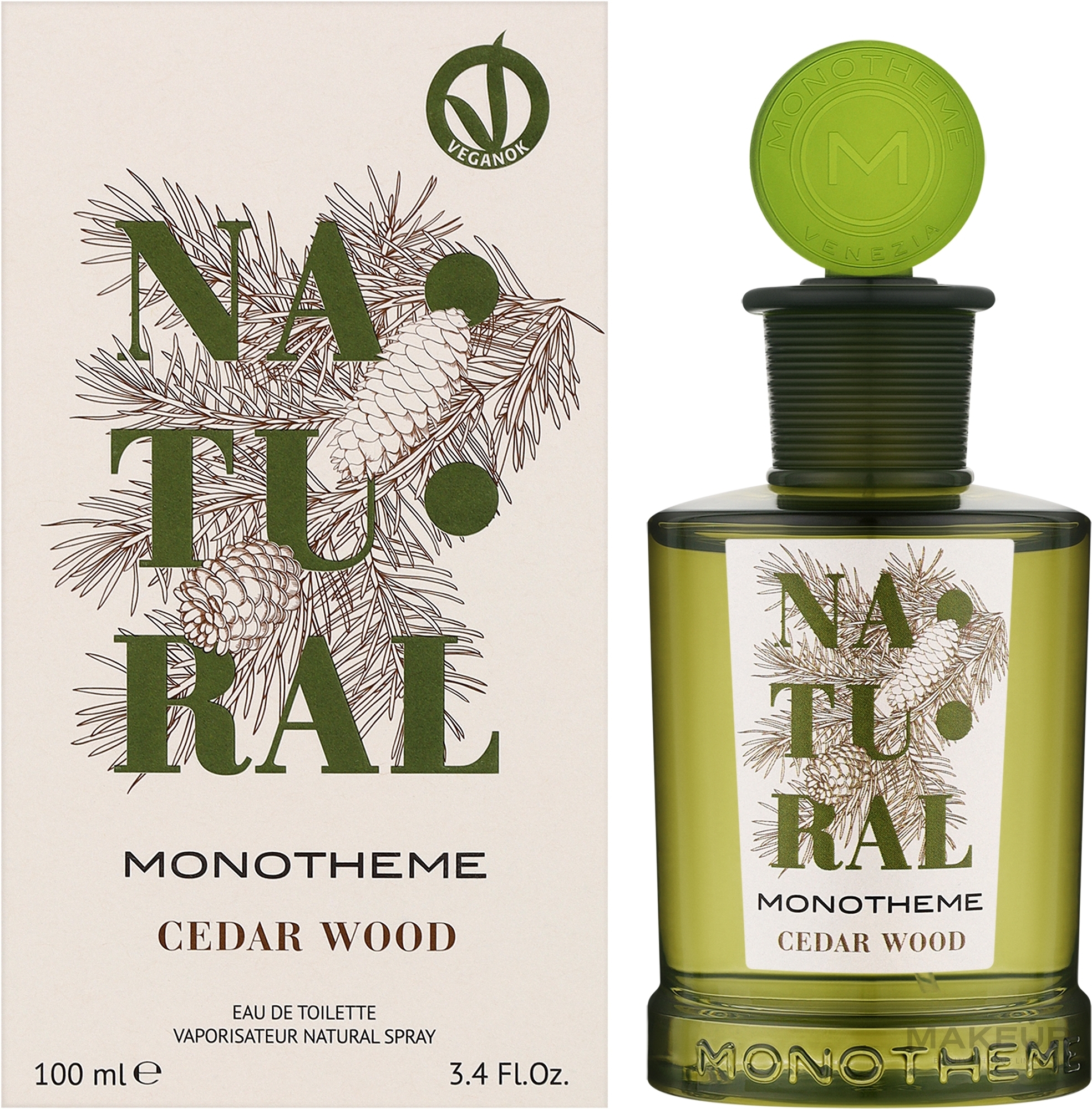 Monotheme Fine Fragrances Venezia Cedar Wood - Woda toaletowa — Zdjęcie 100 ml