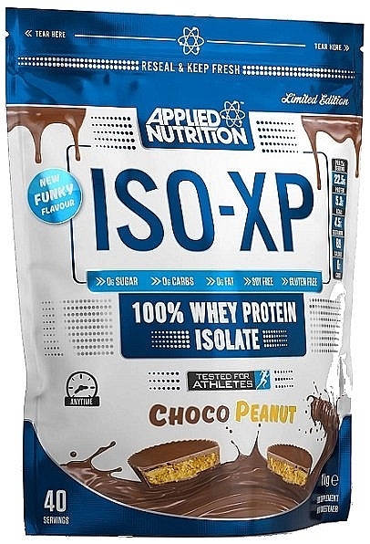 Białko - Applied Nutrition ISO-XP Choco Peanut — Zdjęcie N1
